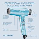 Babyliss PRO nano titanium Dual Ionic High-Speed Hairdryer