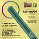 Eikonic Academy Salon Barbershop Hairstyling Barbering BaBylissPRO CeramixXtreme Wicked For Good Elphaba FlatIron