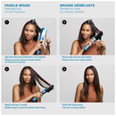 Eikonic Academy Salon Barbershop Hairstyling Barbering BaBylissPRO NanoTitanium STYLE SWITCH Ionic Multi Styler Dryer Blue