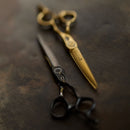Mizutani Scissors Canada ACRO-CROSSOVER-GANYMEDE  Black and Gold