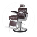 TAKARA BELMONT 325 BROWN IVORY PIPING CHROME BASE