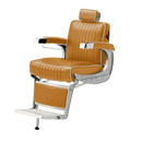 Takara Belmont Classic Barber Chair 225 with Motorized Electric Black Base MEB