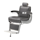 Takara Belmont Classic Barber Chair 225 with Motorized Electric Black Base MEB